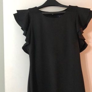 LIttle Black Dress-ruffle sleeve (Tommy Hilfiger)